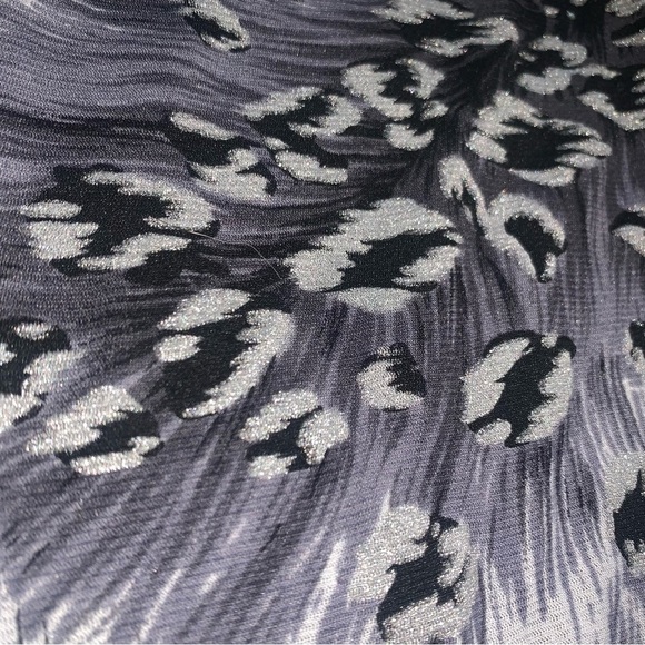 Vintage Y2K Guess Stretch Lace Trim Feather Animal Skirt - Picture 8 of 13